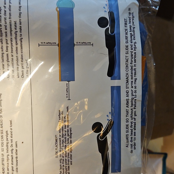 Backyard Water Splash Slide - Picture 3 of 3